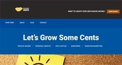 Desktop Screenshot of growingcents.com